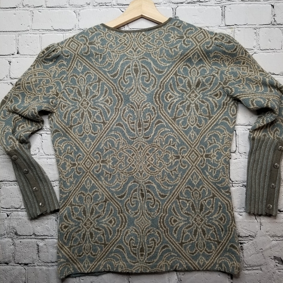 Intiwara Alpaca Button Down Sweater One of a Kind Small - Picture 2 of 6